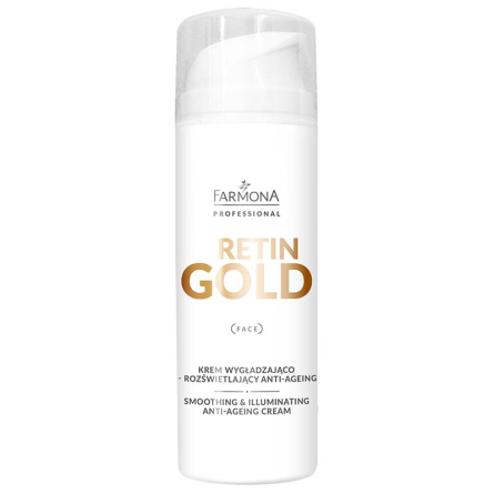 RETIN GOLD Krem wygładzająco - rozświetlający anti age